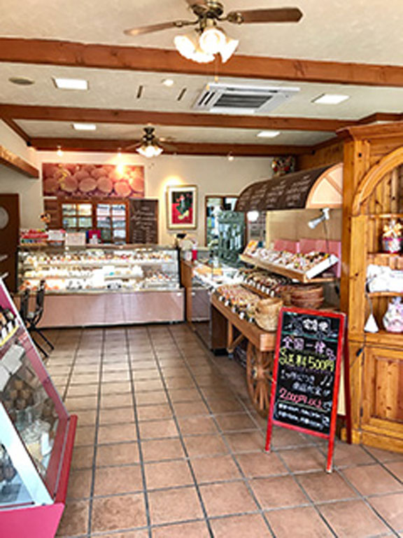 はなよし特約提携店　ふらんす菓子　コミネヤ